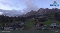 Archiv Foto Webcam Carezza - Tal 20:00