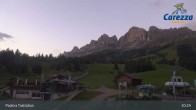 Archived image Webcam Carezza - Valley 07:00