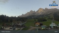 Archiv Foto Webcam Carezza - Tal 02:00