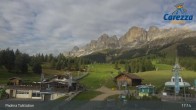 Archived image Webcam Carezza - Valley 16:00