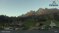 Archiv Foto Webcam Carezza - Tal 18:00