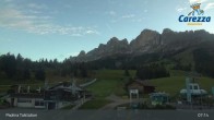 Archiv Foto Webcam Carezza - Tal 06:00