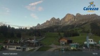 Archiv Foto Webcam Carezza - Tal 18:00
