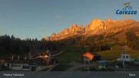 Archiv Foto Webcam Carezza - Tal 04:00