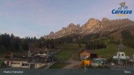 Archiv Foto Webcam Carezza - Tal 18:00