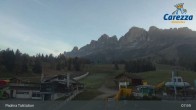 Archived image Webcam Carezza - Valley 07:00