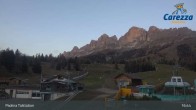 Archiv Foto Webcam Carezza - Tal 04:00