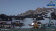 Archiv Foto Webcam Carezza - Tal 04:00