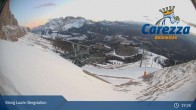 Archiv Foto Webcam Kölner Hütte - Carezza 19:00