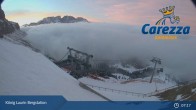 Archived image Webcam Mountain hut "Kölner Hütte" - Carezza 06:00