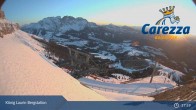 Archiv Foto Webcam Kölner Hütte - Carezza 18:00