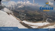 Archiv Foto Webcam Kölner Hütte - Carezza 10:00