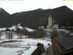 Archiv Foto Webcam Kreuth: Kirche und Freibad 15:00