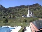 Archiv Foto Webcam Kreuth: Kirche und Freibad 11:00