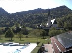 Archiv Foto Webcam Kreuth: Kirche und Freibad 15:00