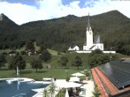 Archiv Foto Webcam Kreuth: Kirche und Freibad 09:00