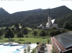 Archiv Foto Webcam Kreuth: Kirche und Freibad 15:00