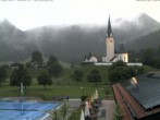 Archiv Foto Webcam Kreuth: Kirche und Freibad 19:00