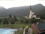 Archiv Foto Webcam Kreuth: Kirche und Freibad 08:00