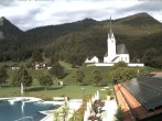 Archiv Foto Webcam Kreuth: Kirche und Freibad 06:00