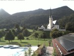 Archiv Foto Webcam Kreuth: Kirche und Freibad 15:00