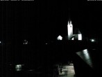 Archiv Foto Webcam Kreuth: Kirche und Freibad 19:00