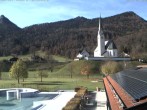 Archiv Foto Webcam Kreuth: Kirche und Freibad 11:00
