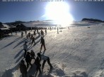 Archived image Webcam Skilifte Sinswang - view of the ski run 09:00