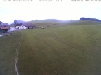 Archived image Webcam Skilifte Sinswang - view of the ski run 05:00