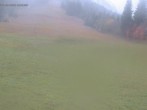 Archived image Webcam Spieserlifte Unterjoch View of the ski run 09:00