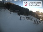 Archiv Foto Webcam Bergstation Pradaschier 13:00