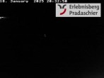 Archived image Webcam Mountain station Pradaschier 19:00