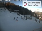 Archived image Webcam Mountain station Pradaschier 13:00