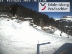 Archiv Foto Webcam Bergstation Pradaschier 13:00