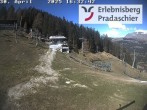 Archived image Webcam Mountain station Pradaschier 15:00