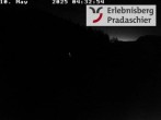 Archiv Foto Webcam Bergstation Pradaschier 03:00