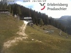Archiv Foto Webcam Bergstation Pradaschier 09:00
