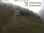 Archiv Foto Webcam Bergstation Pradaschier 15:00
