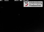 Archiv Foto Webcam Bergstation Pradaschier 23:00