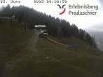 Archiv Foto Webcam Bergstation Pradaschier 07:00