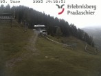 Archiv Foto Webcam Bergstation Pradaschier 13:00