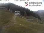 Archiv Foto Webcam Bergstation Pradaschier 19:00
