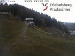 Archiv Foto Webcam Bergstation Pradaschier 19:00