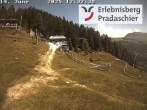 Archiv Foto Webcam Bergstation Pradaschier 11:00