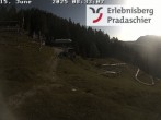 Archiv Foto Webcam Bergstation Pradaschier 07:00