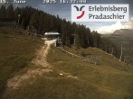 Archiv Foto Webcam Bergstation Pradaschier 15:00