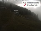 Archiv Foto Webcam Bergstation Pradaschier 19:00