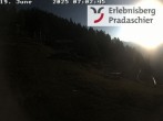 Archiv Foto Webcam Bergstation Pradaschier 06:00
