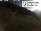 Archiv Foto Webcam Bergstation Pradaschier 07:00