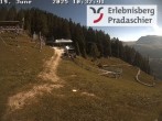 Archiv Foto Webcam Bergstation Pradaschier 09:00